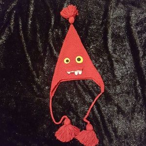 Knit monster beanie